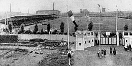 Vue générale du stade Amédée-Prouvost à Roubaix