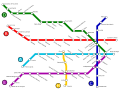 La metro nel 2008 con la prima tratta della Linea H