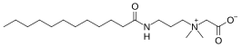 Structuurformule van cocamidopropylbetaïne