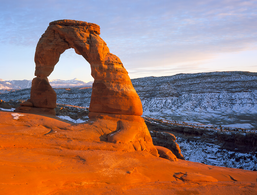 Delicate Arch in Arches National Park, Utah.