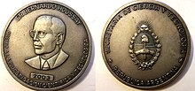 Médaille Bernardo Houssay