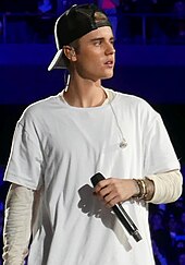 Singer Justin Bieber