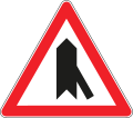 Merging traffic on the right