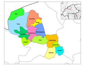 Localisation de Séguénéga