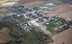 Brigden as seen from the air