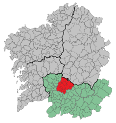 Ourense – Mappa