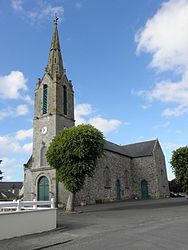 The church of Notre-Dame, in Hirel