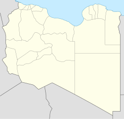 Shahhat trên bản đồ Libya