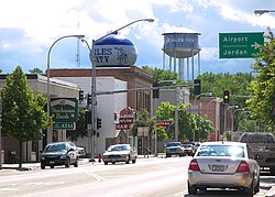 Skyline of Miles City