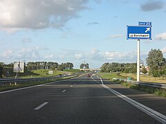 Autostrada A17 - wyjazd 20