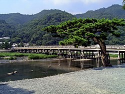 Togetsu Bridge in Arashiyama