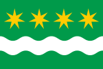 Flag of the municipality of Winsum