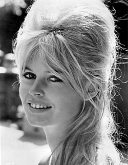 Brigitte Bardot 1962.