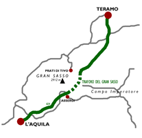 Mappa del tunnel