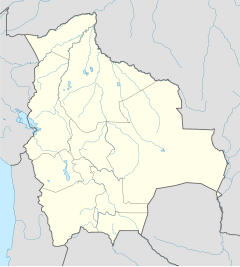 Provinsen Germán Jordán ligger i Bolivia