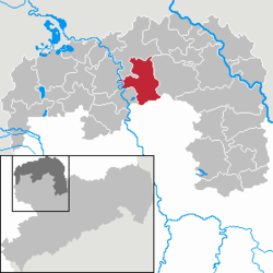 Doberschütz – Mappa