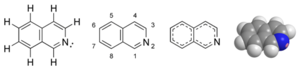 Chemical structure of Isoquinoline