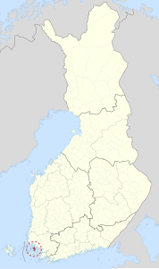 Rymättylä – Localizzazione