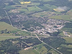 Aerial view of Saue