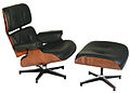 Eames Lounge Chair & Ottoman (1955)