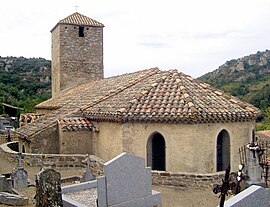 The church in Félines-Termenès