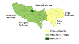 Hamura – Mappa