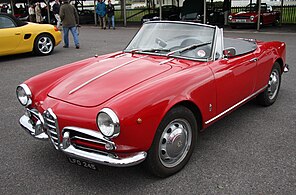 Alfa Romeo Giulietta Spider, 1954