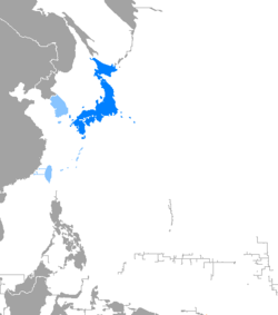 Verspreiding van Japannees