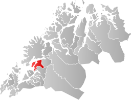 Dyrøy kommun i Troms fylke.