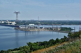 Barrage de Saratov sur la Volga, en 2011