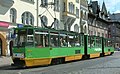 Částečně nízkopodlažní tramvaj 115N v Poznani