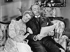 Irene Dunne en William Powell in Life with Father