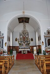 Innenansicht der Kirche