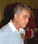 Jack Kirby au San Diego Comic Con en 1982.