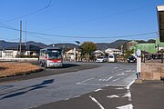 Rotary in front of station