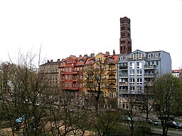 Schrotkugelturm vid Nöldnerstrasse