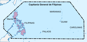 Localização de Filipinas