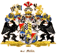 Wappen der Grafen Mellin