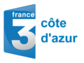 Ancien logo de France 3 Côte d'Azur du 4 janvier 2010 au 28 janvier 2018.