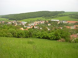 Panorama Orlovic (od kostela)