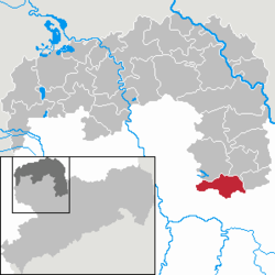 Mügeln – Mappa