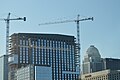 The Omni Louisville Hotel under construction in August 2017, completed March 2018