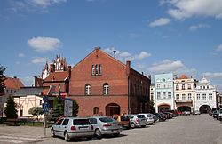 Town hall and town square