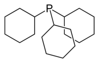 Strukturformel von Tricyclohexylphosphan