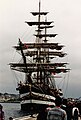 L'Amerigo Vespucci nel porto di Saint-Malo nel 2004