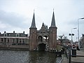 De Sneeker Waterpoort vanuit De Kolk.