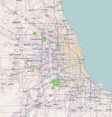 ORD در Chicago metropolitan area واقع شده