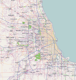 La Grange Highlands, Illinois is located in Chicago metropolitan area