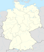 Deutschlandkarte, Position der Gemeinde Loxstedt hervorgehoben