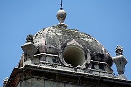 Detalhe da cúpula de uma das torres